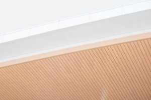 wood planks on ceiling to cover popcorn ceiling