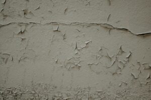poor ceiling paint job