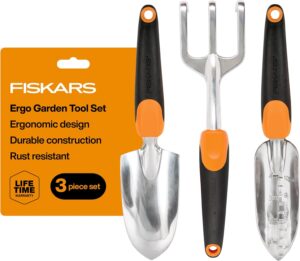 A set of gardening tools
