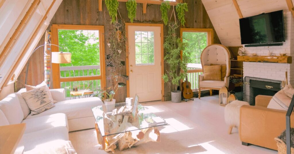 emotional, safe, personal space with earthy tones