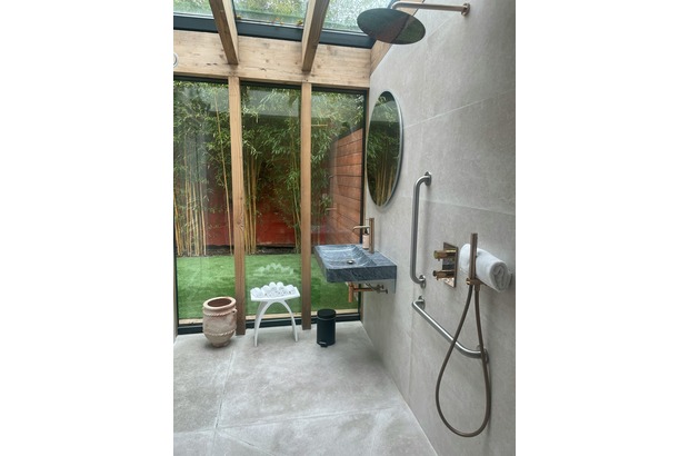 Include the outdoor in your bathroom renovation.