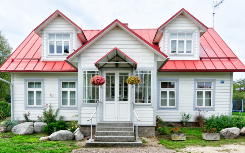 Of all the different styles of houses, this is the farmhouse.