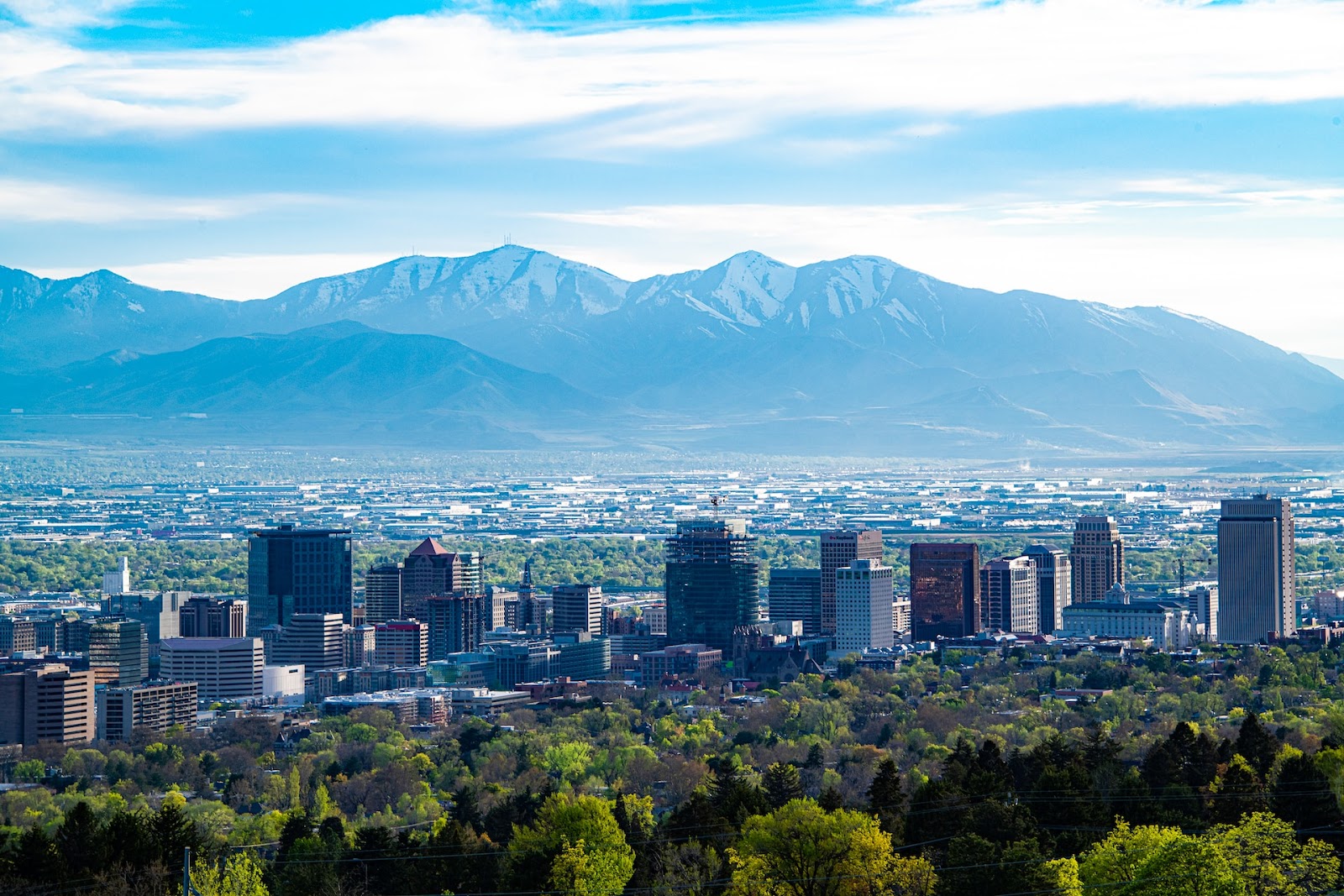 utah city skyline