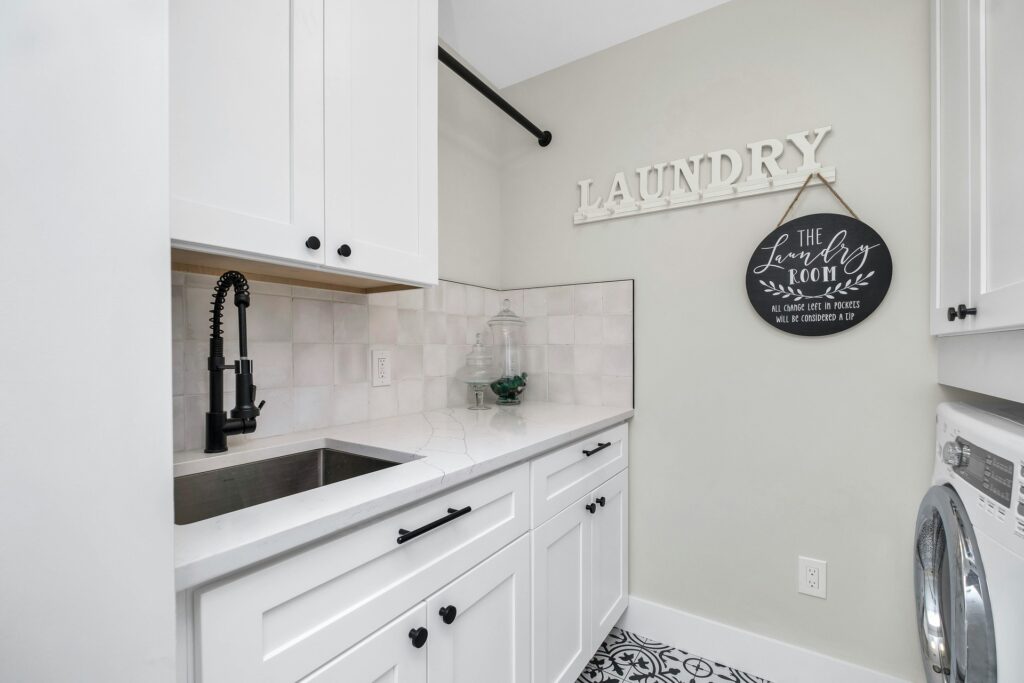 Compact clothes washing appliances can fit in small rooms and awkward spaces.