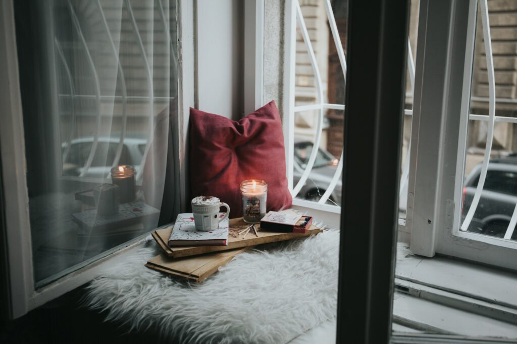 Cozy Nook by a Window