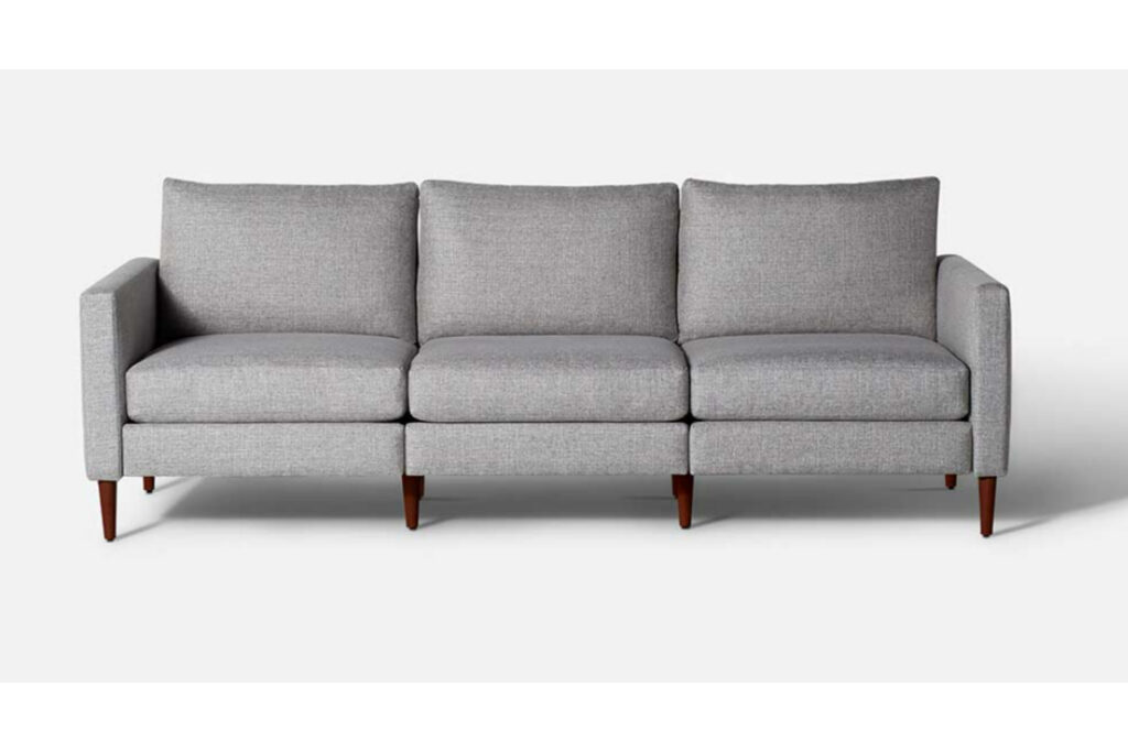 easy-to-move couches - Allform Custom 3-Seat Sofa