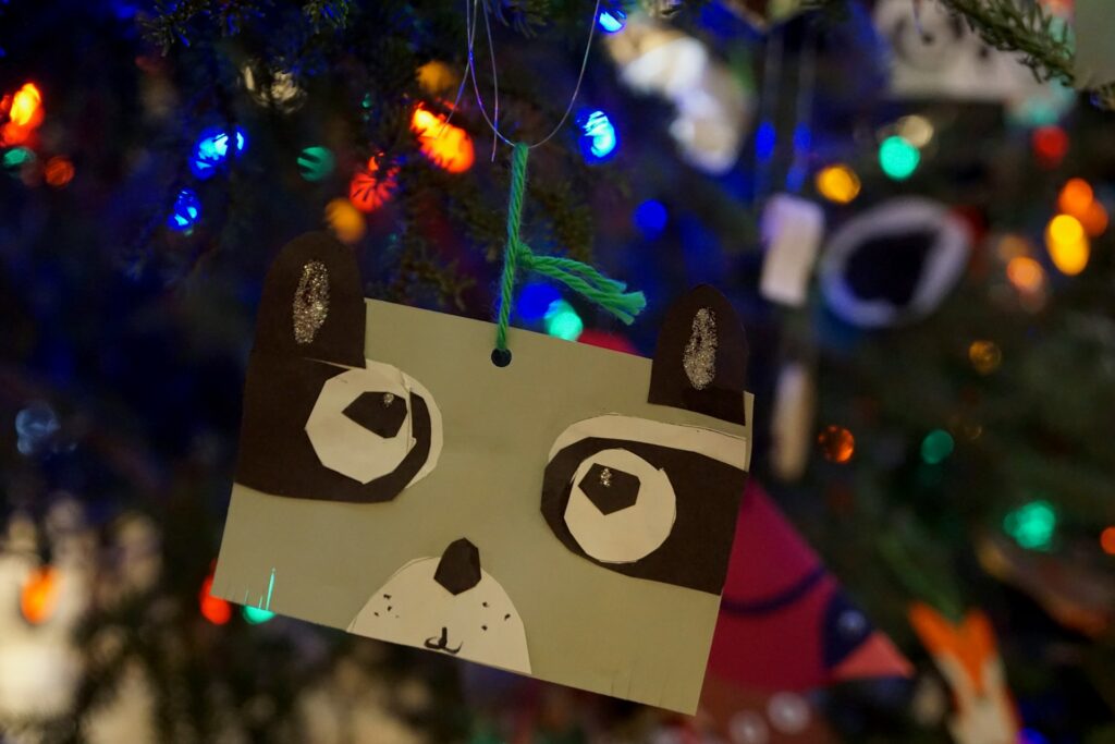 Handmade arts and crafts ornament