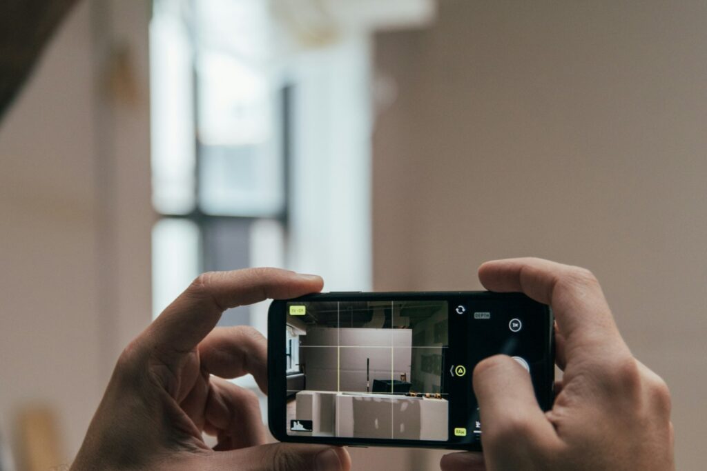 Someone taking a picture