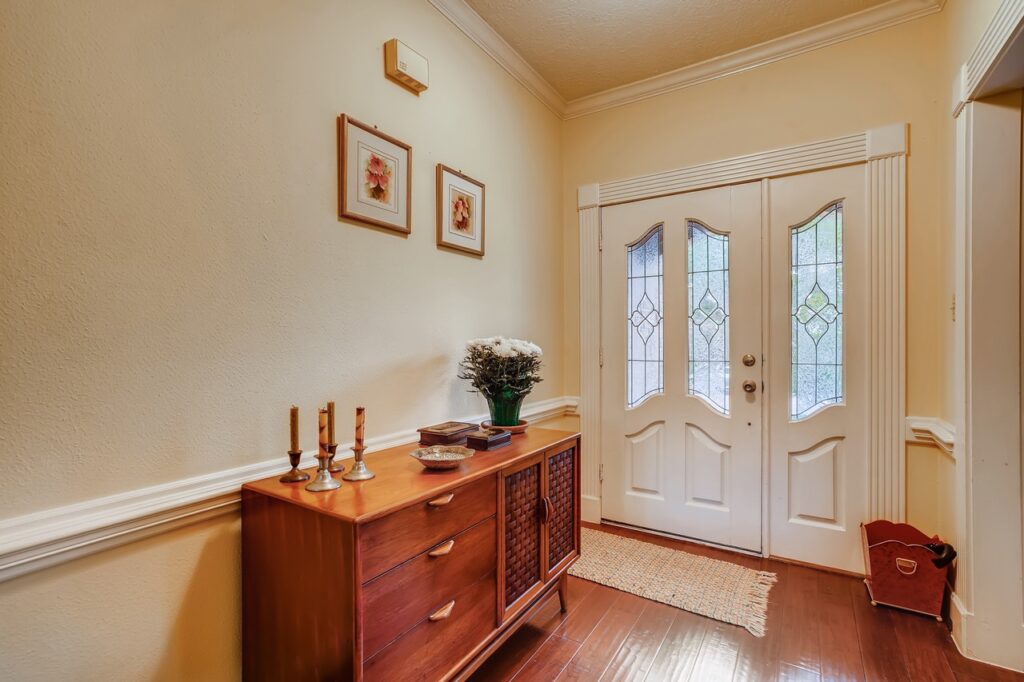 refinish door for curb appeal on a budget