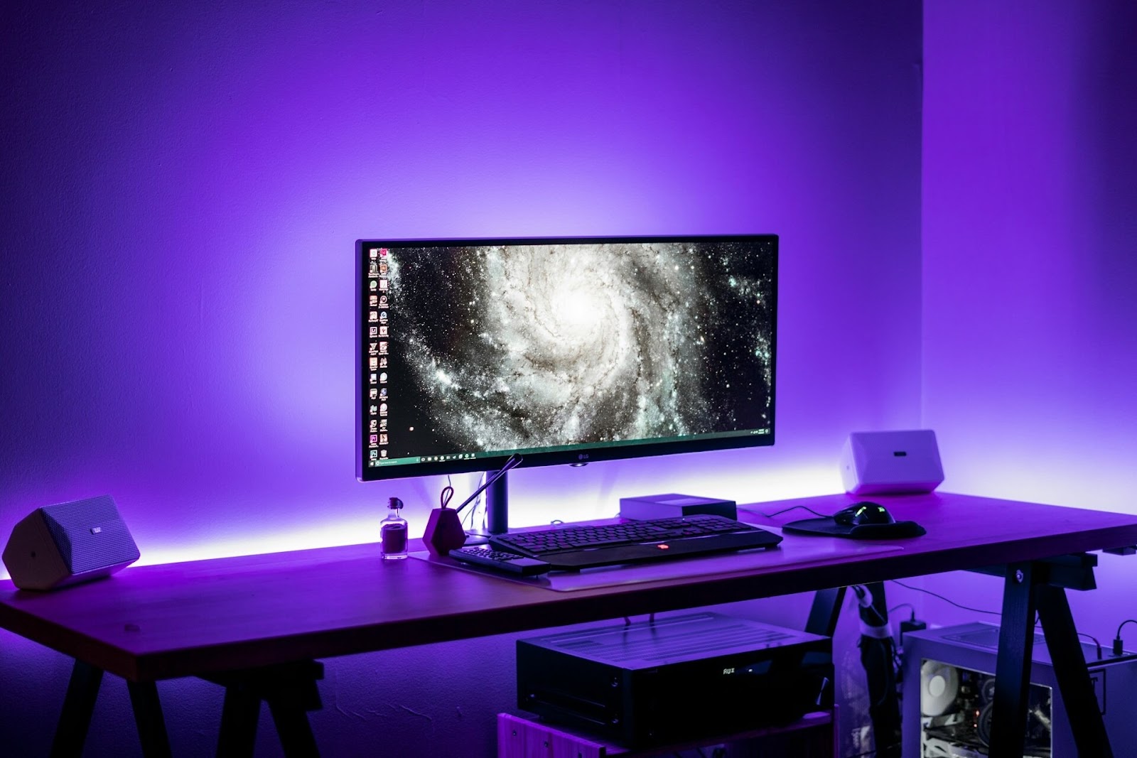 minimalist gaming room ideas