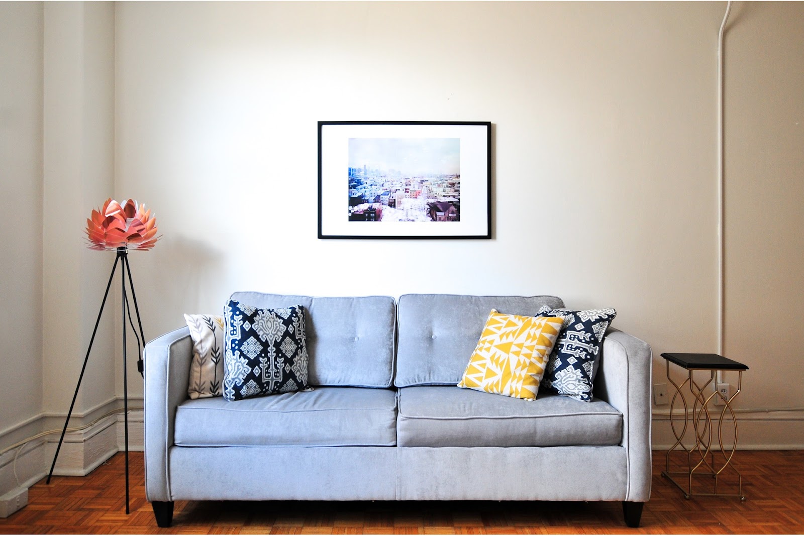 blue couch