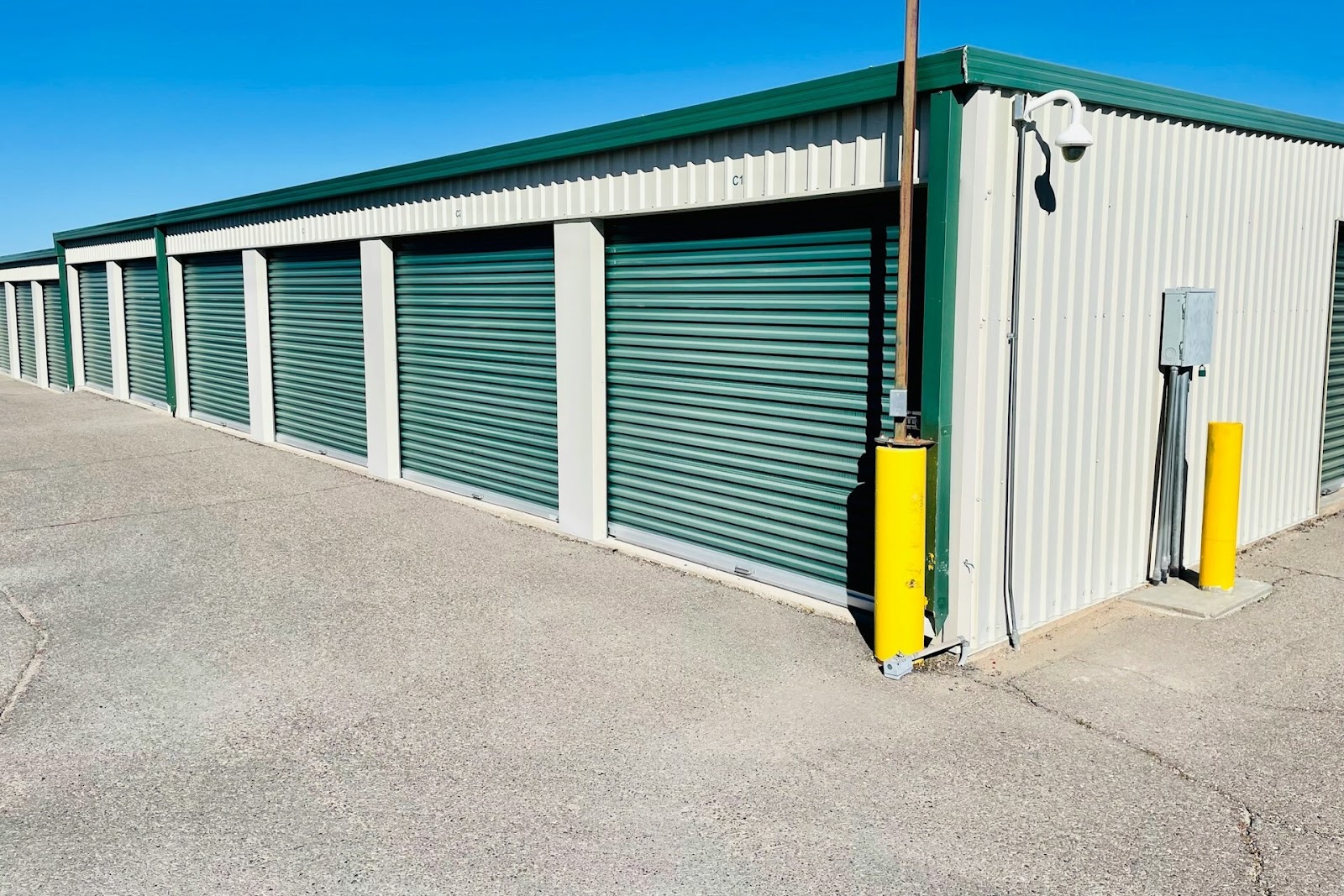 prefabricated storage unit