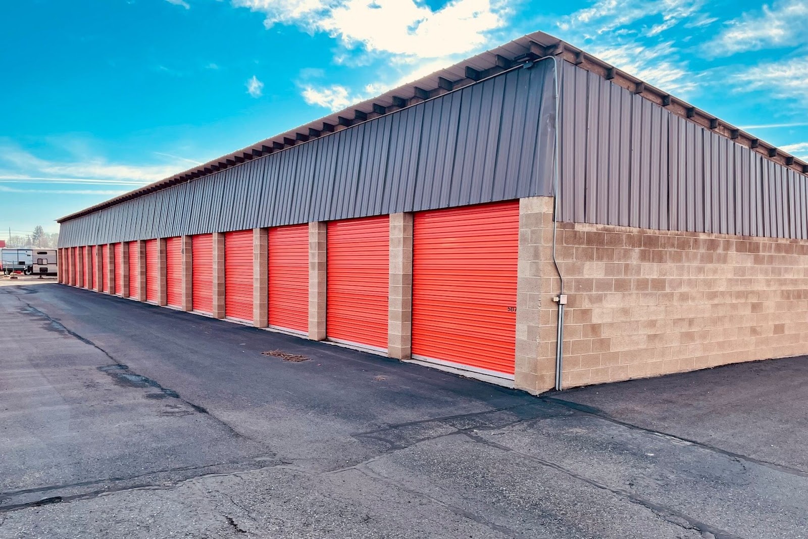 storage unit facility