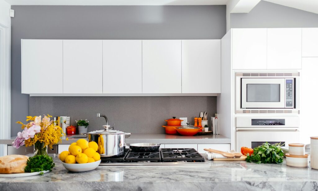 desirable, updated kitchen