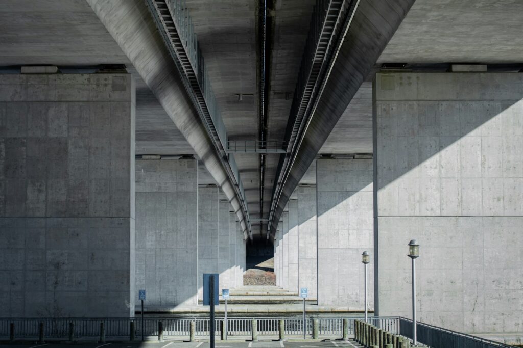 Green concrete as a building material.