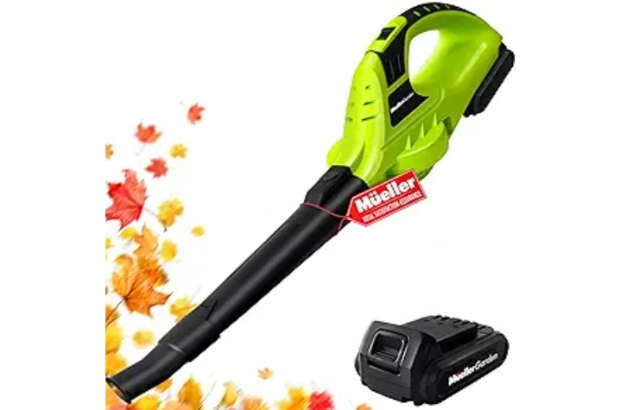 Green Mueller UltraStorm Cordless Leaf Blower