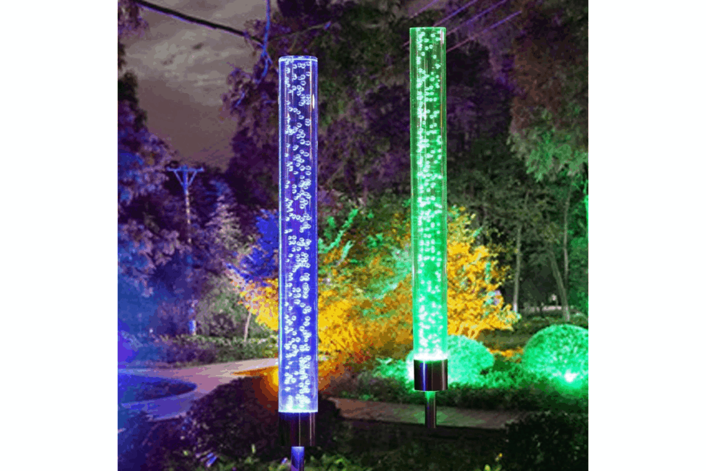 bright LED garden verticle tube lights