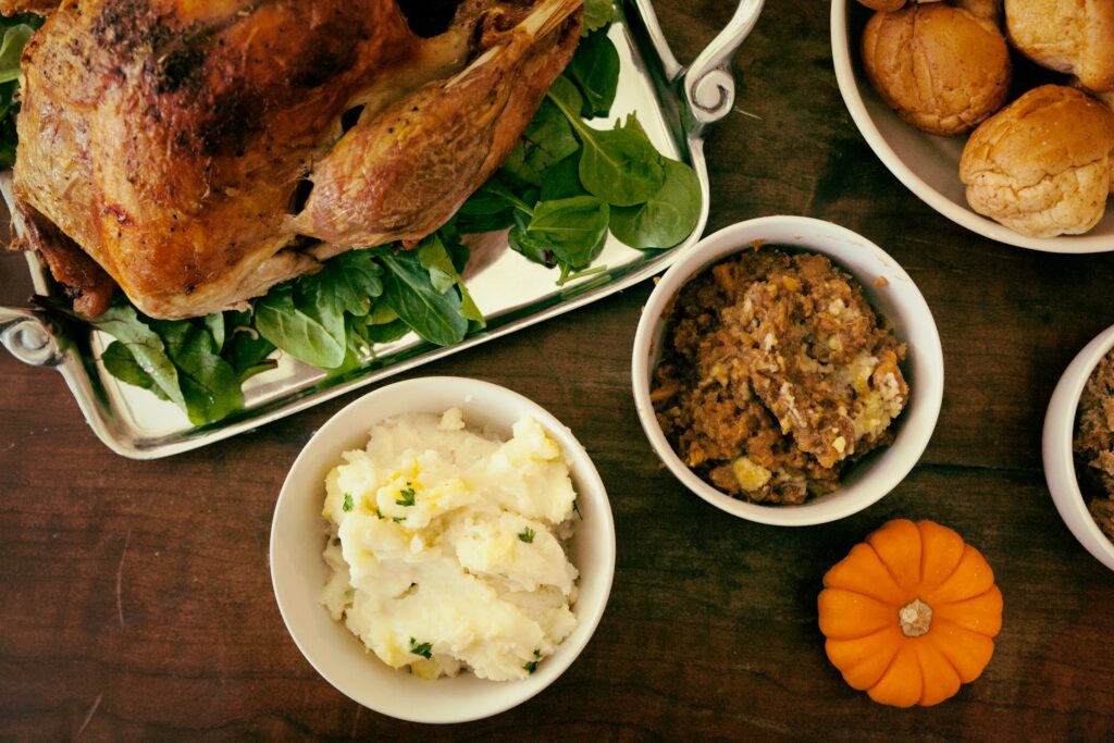 Thanksgiving dinner.
