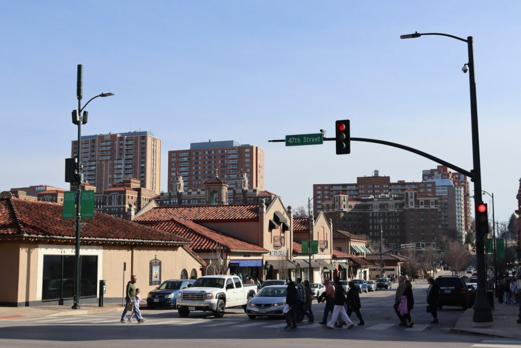 A walkable city.