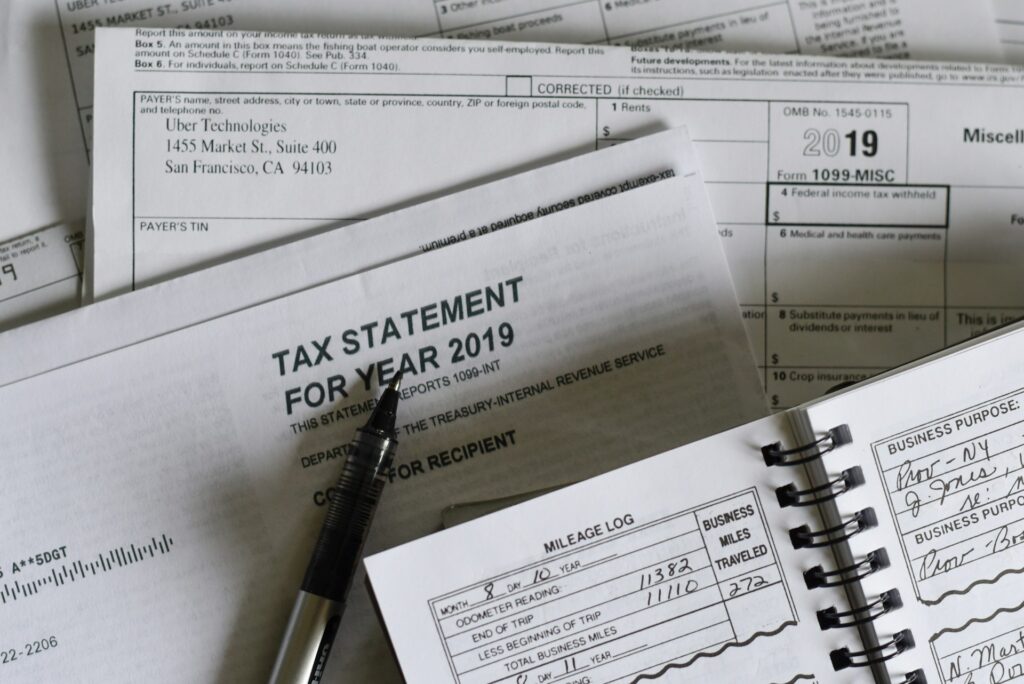 Tax statement.