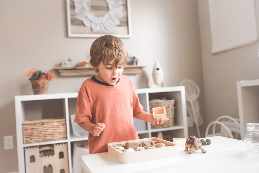 turn an unused dining room into a playroom