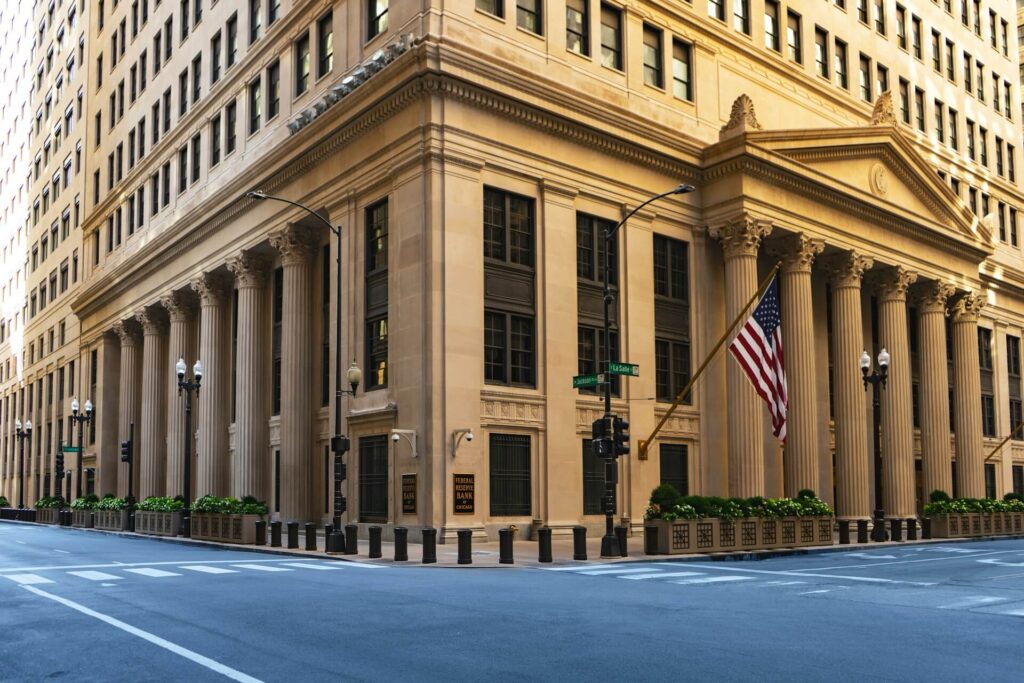 A building of the Federal Reserver