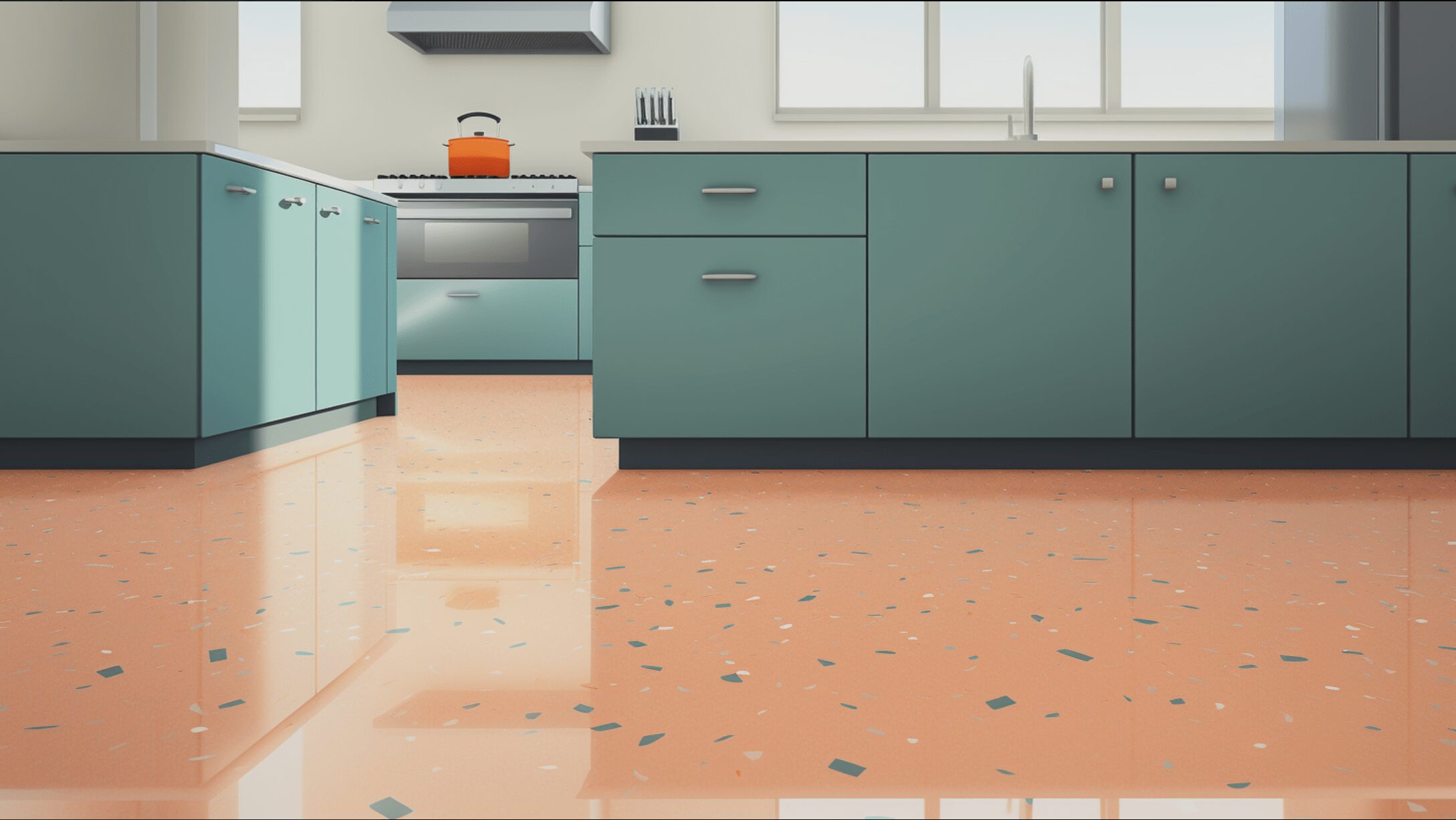terrazzo-tile-flooring-in-kitchen-min