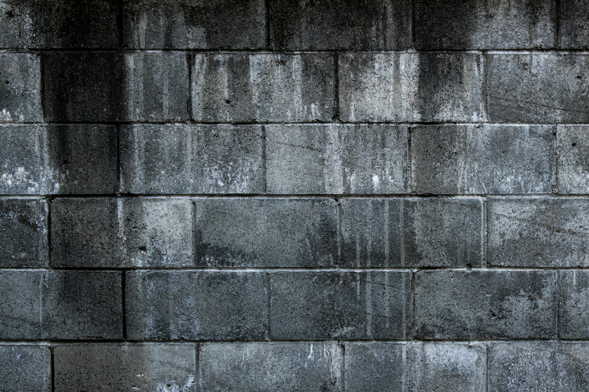 stained brick concrete wall