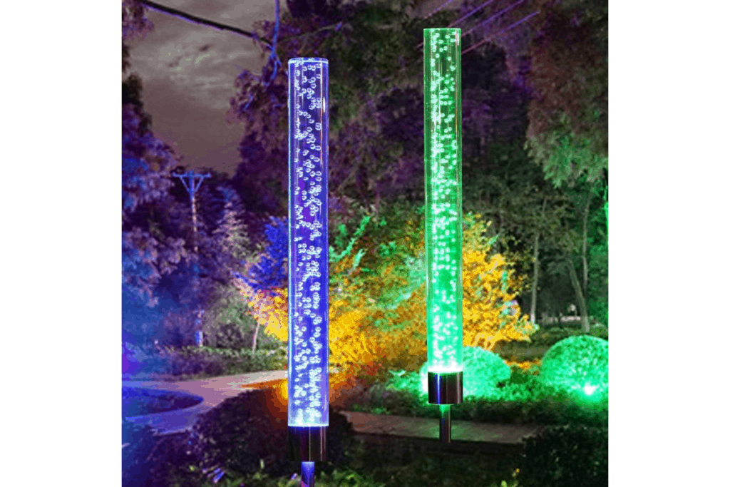 bright LED garden verticle tube lights