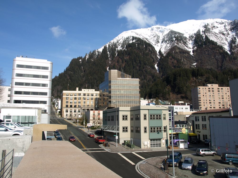 Juneau Alaska in the winter