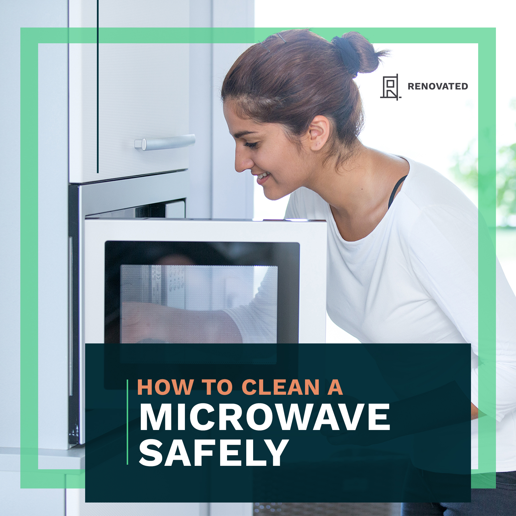 How to Clean a Microwave Safely | Renovated