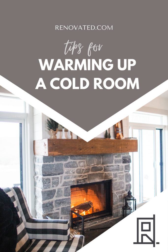 warming up a cold room