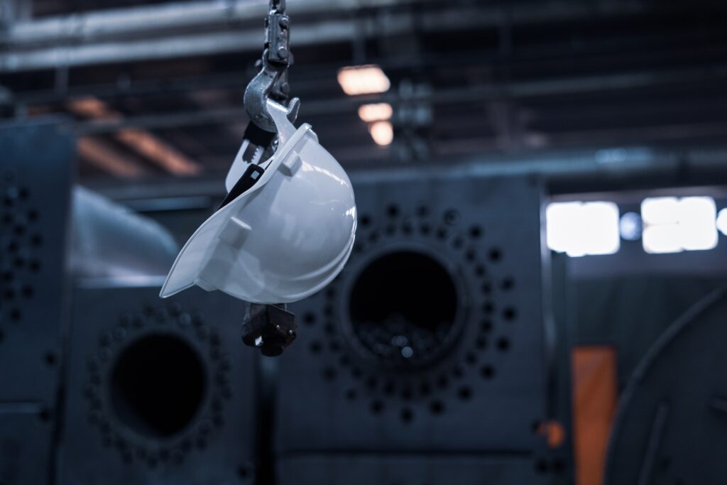 hat hangs in silence in reflection of the highest OSHA fines in the US