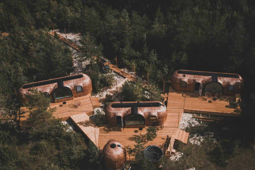 You can even build a tiny home community with your family or friends.