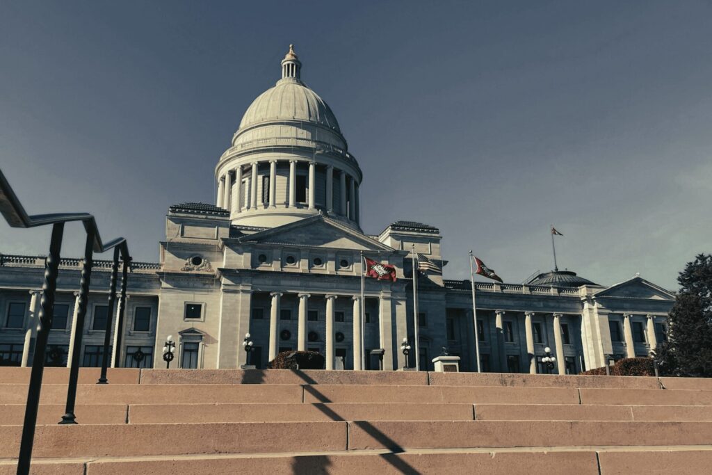 cost of living in Arkansas - state capitol 