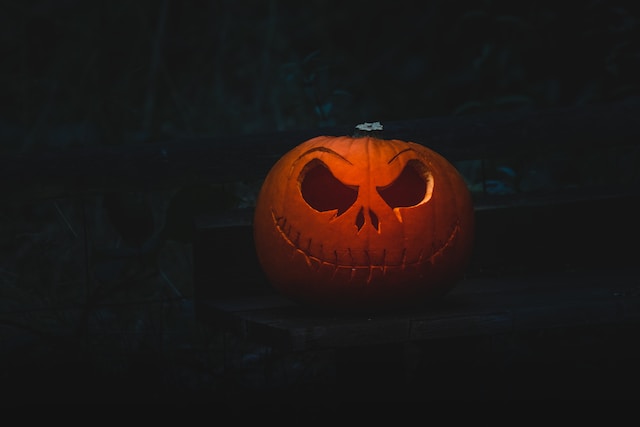 pumpkin carving ideas - a carved pumpkin