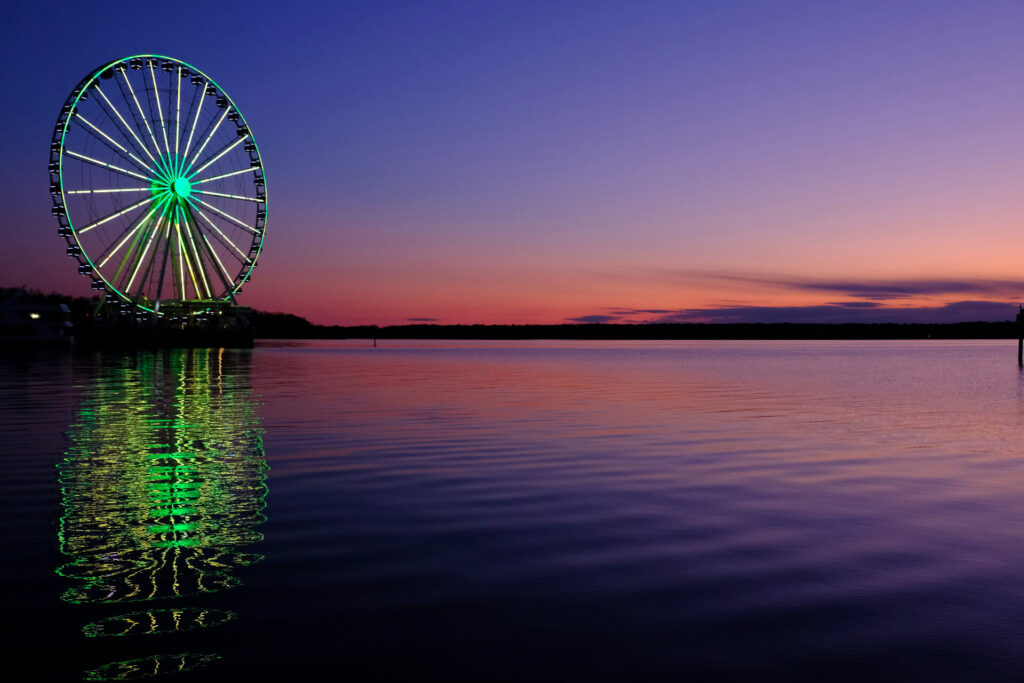 national harbor Ferris wheel