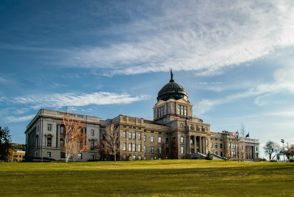 The capitol building in Helena, Montana.