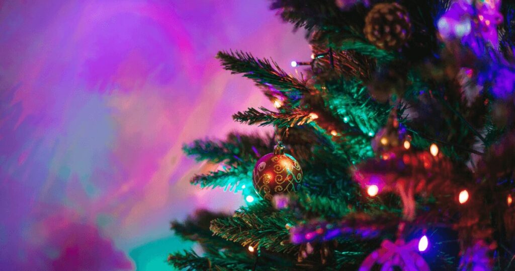 Christmas in July decor