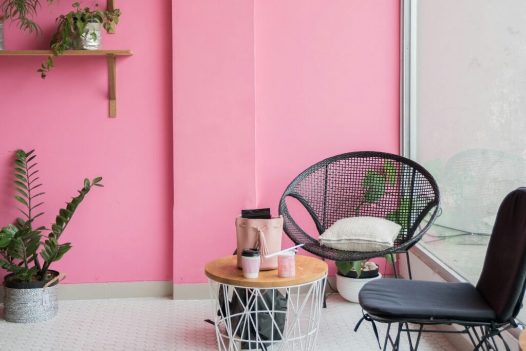 coquette living room