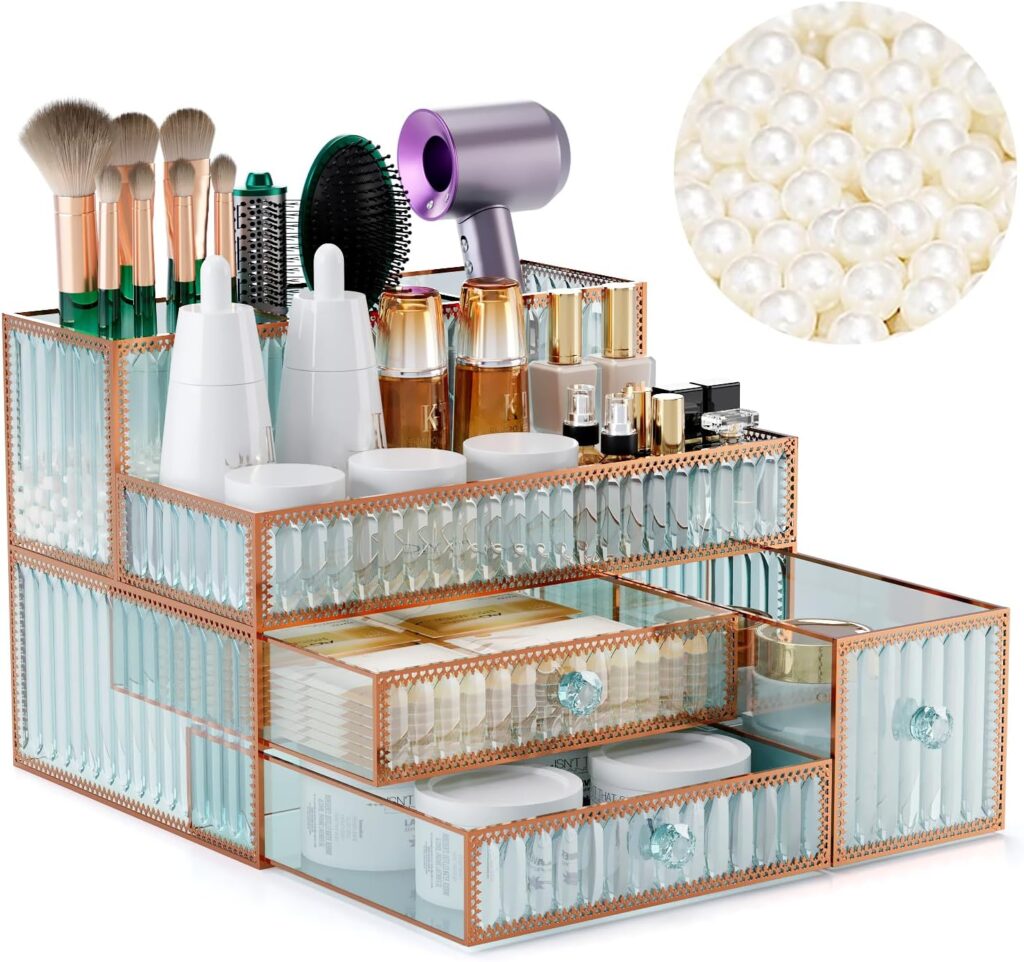 Youdepot tempered glass organizer