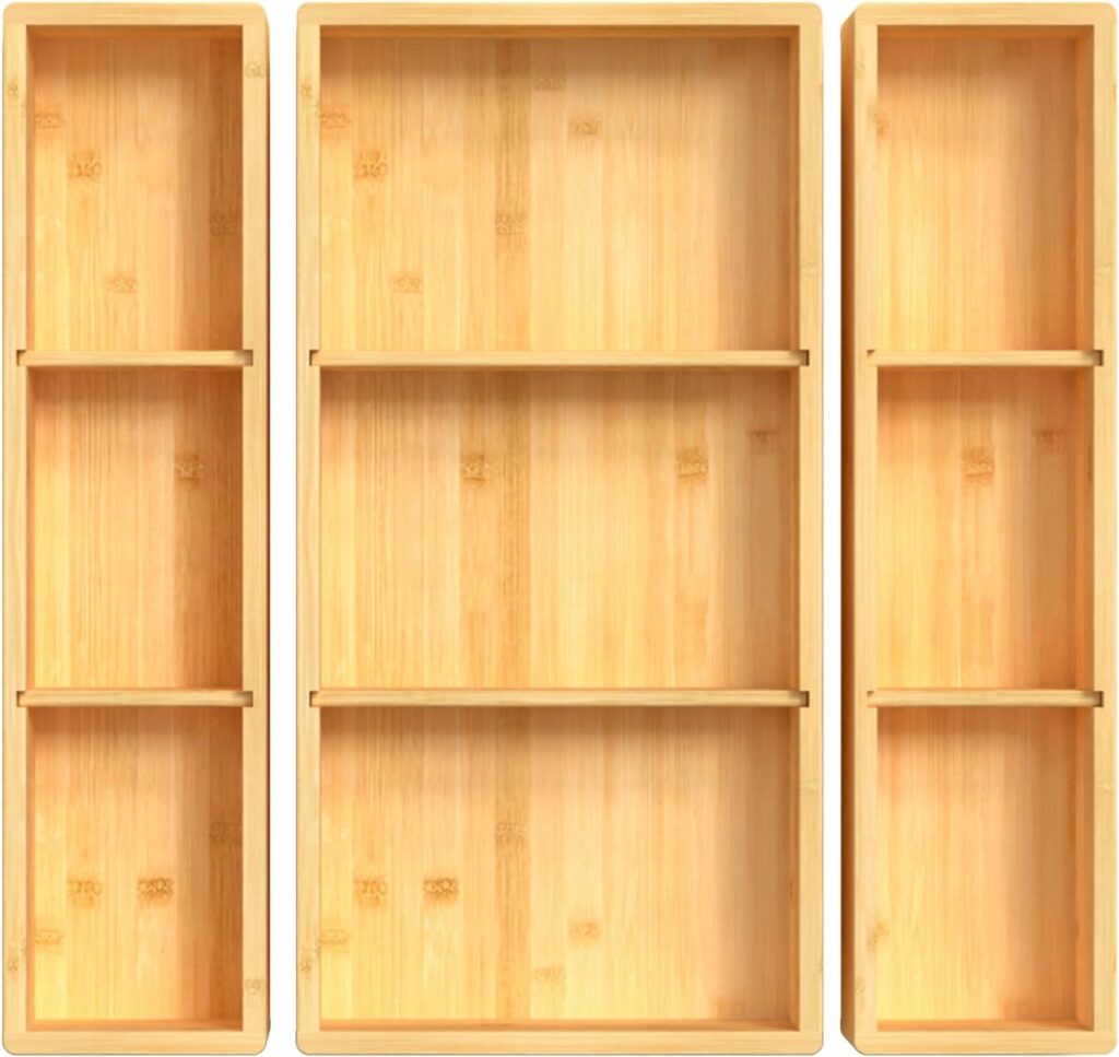 Dujen bamboo organizer