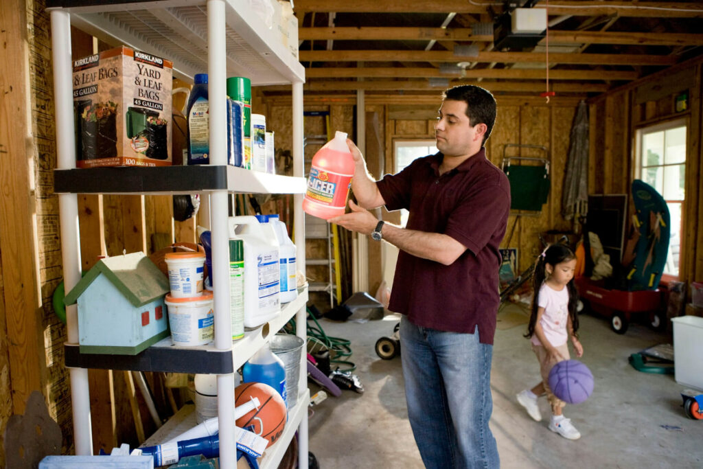 Ensure you store all mixed homemade weed killers appropriately so children can't access them.