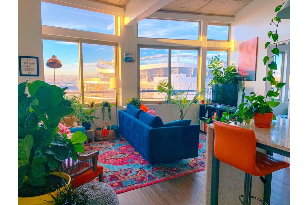 interiors with bold colors