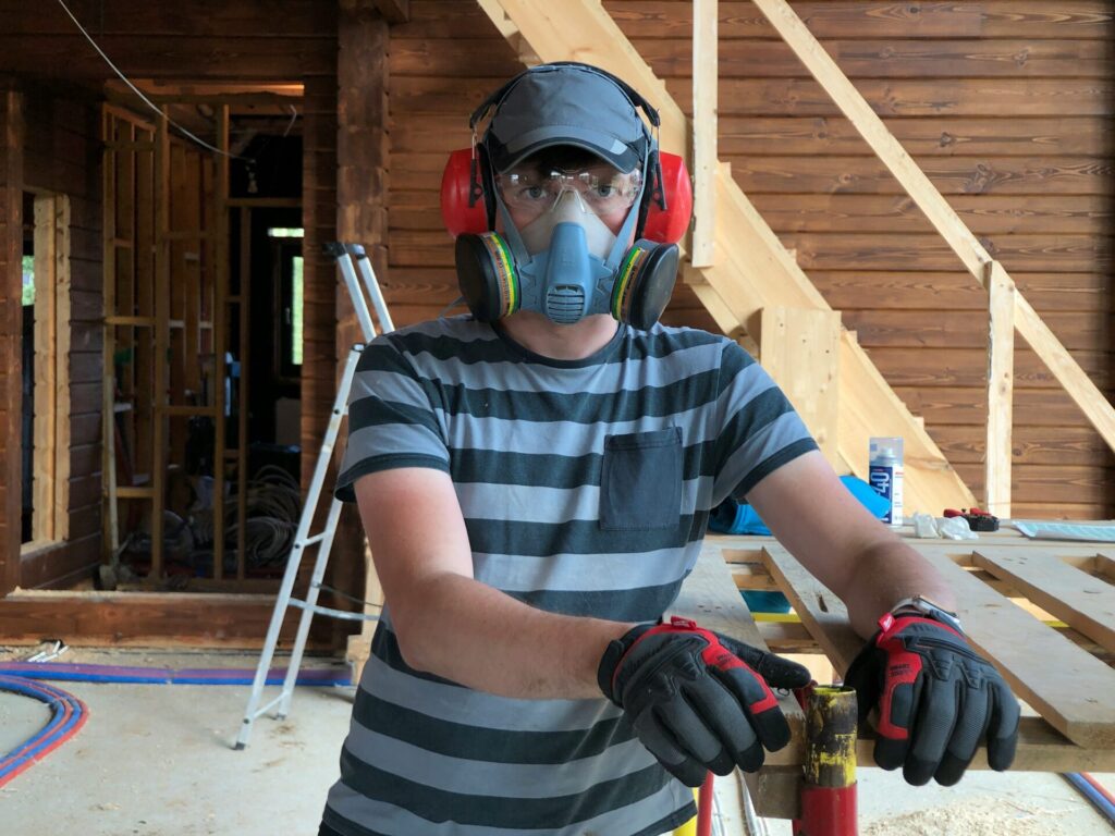 Lead dust is toxic and requires special respirators to enter work areas.