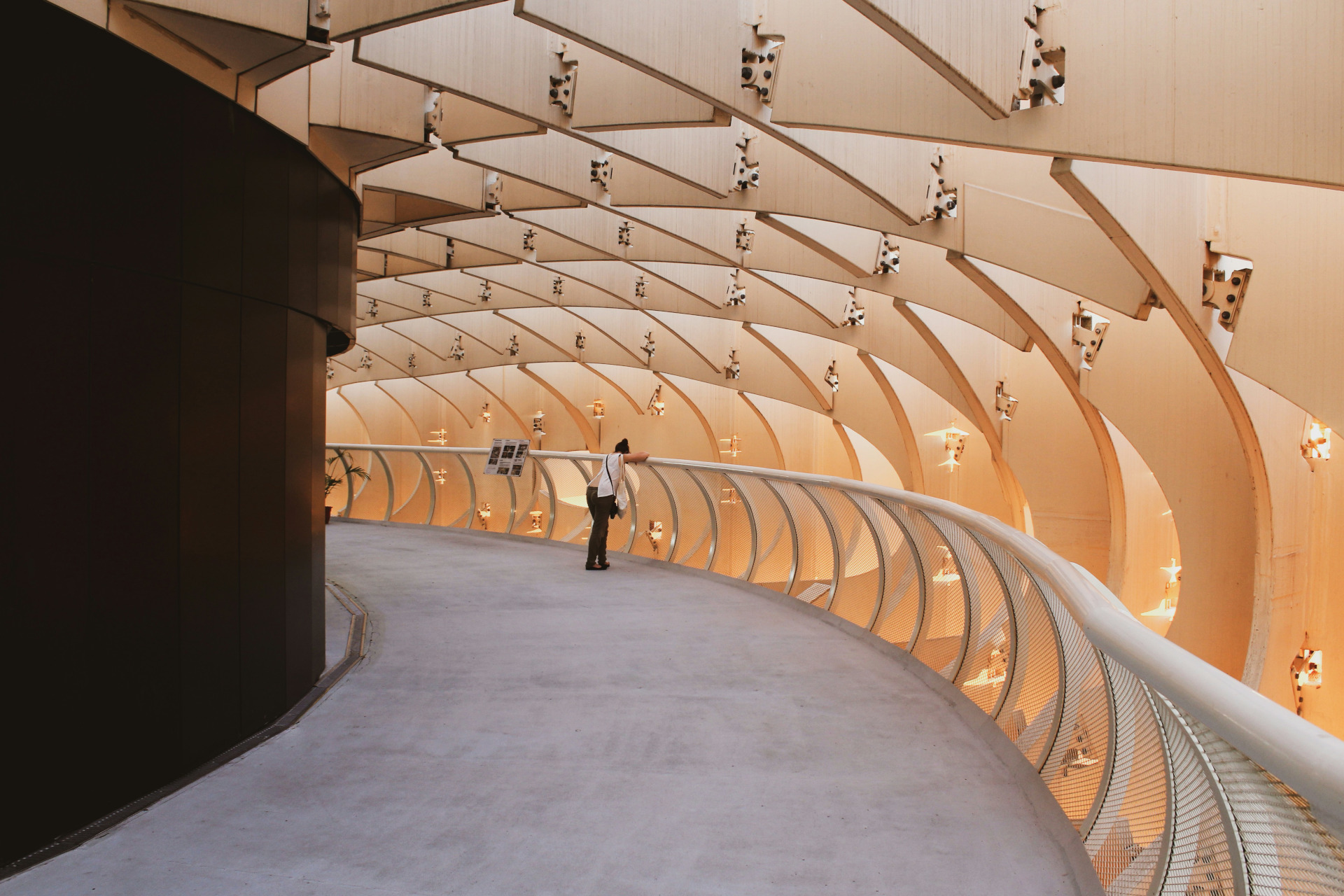 The Metropol Parasol is built with glulam. 