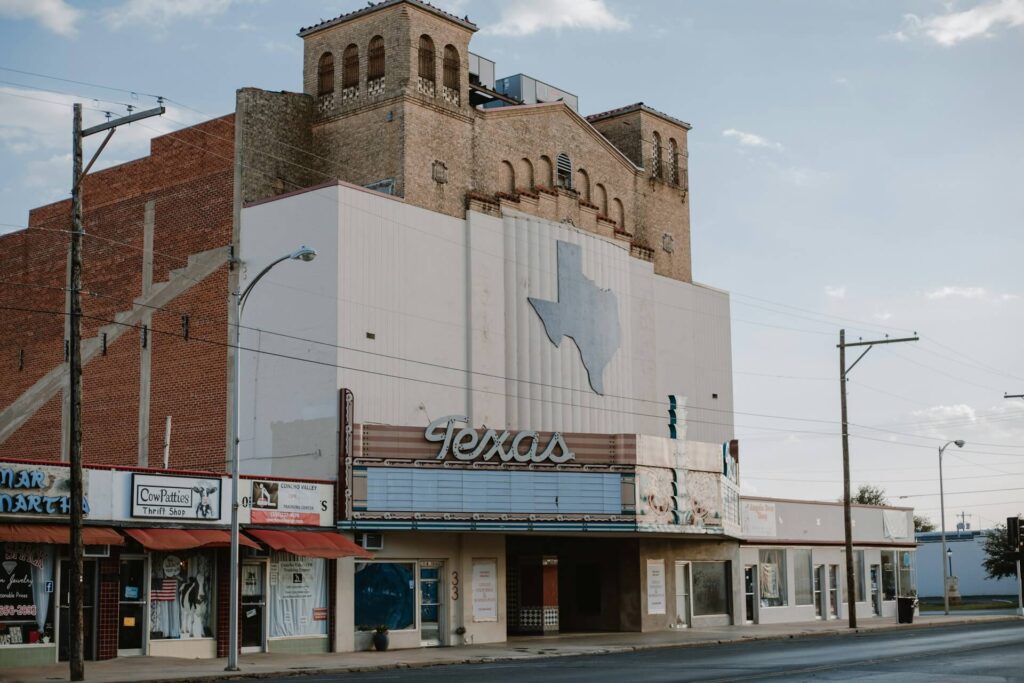 Texas theater in San Angelo, Texas