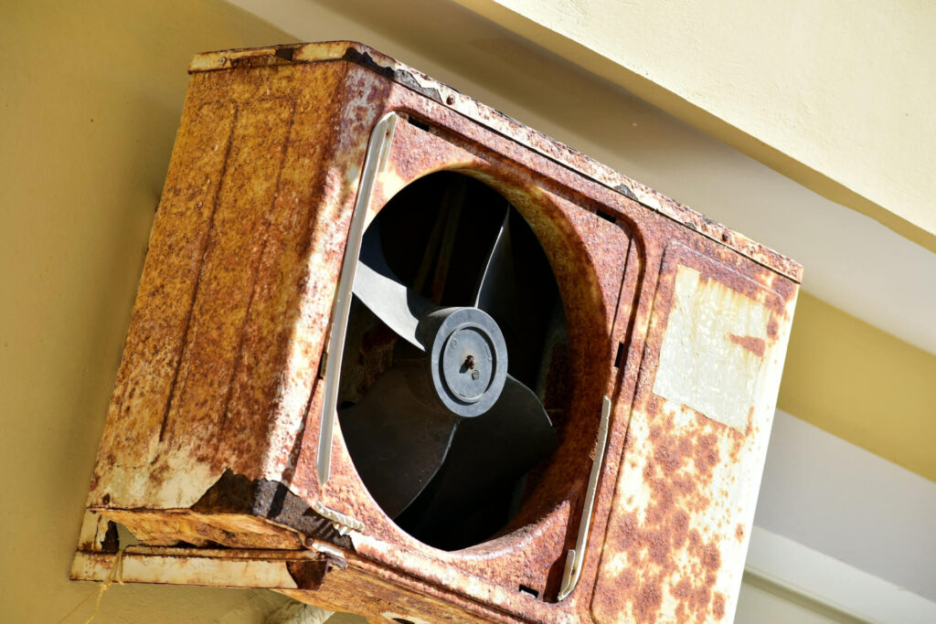 With regular AC maintenance, your home's climate control need never look like this.