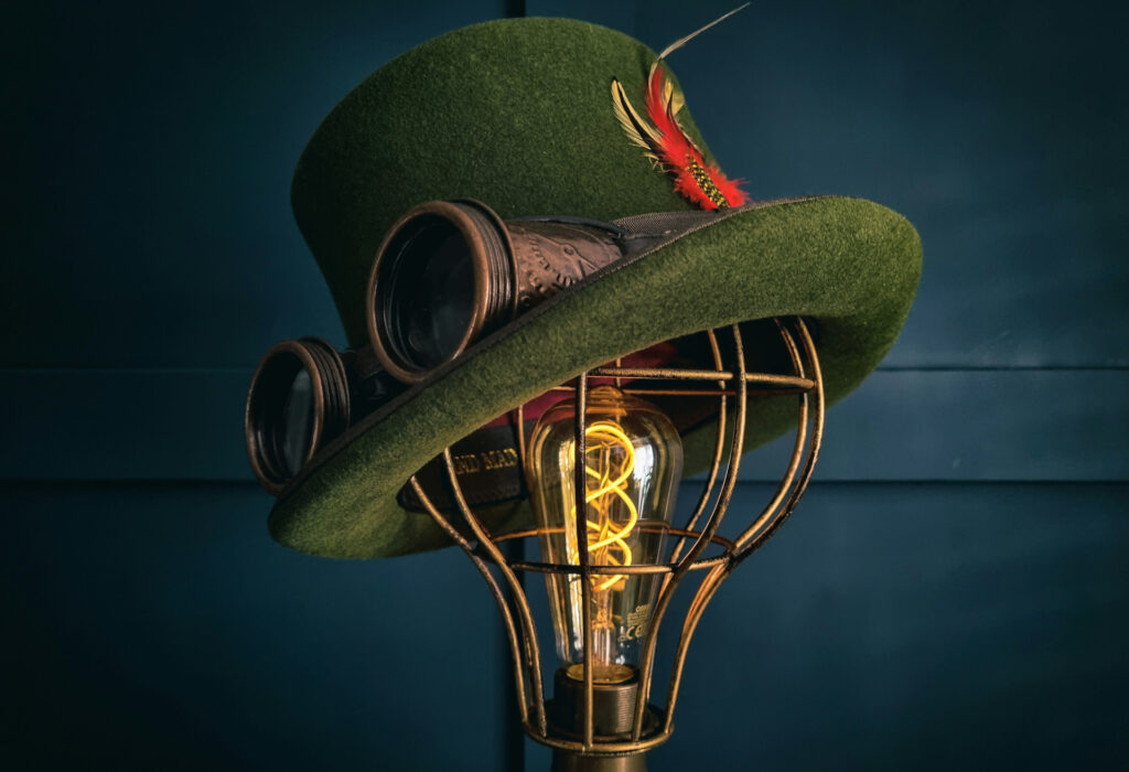 Thrift stores and antiques centers are ideal for steampunk shopping.